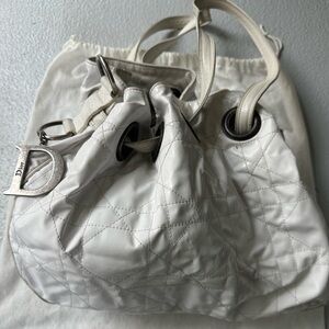 Used. 15” width by 11” height. With duster bag. Inside “like” new.
